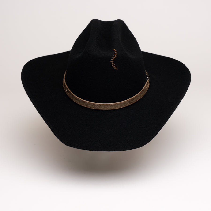 CATTLEMAN Laine Western Rigide Noir