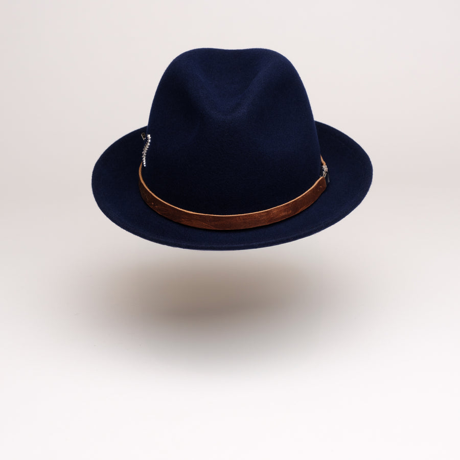 TRILBY Laine de Mérinos Pliable Marine