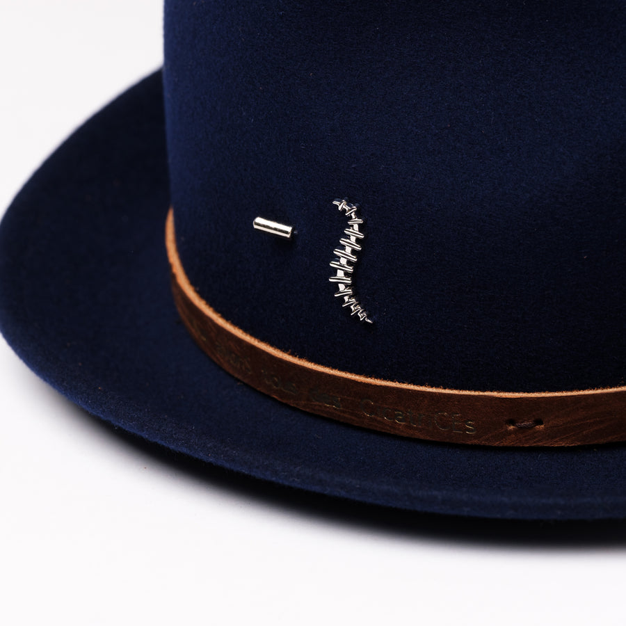 TRILBY Laine de Mérinos Pliable Marine